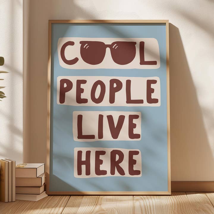 Coole Leute leben hier Druck für den Großhandel von HollieGraphik