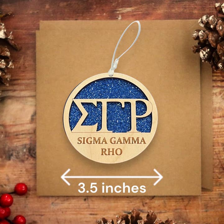 Joseph's Workshop - Wholesale Ornament - Sigma Gamma Rho Sorority Ornament1