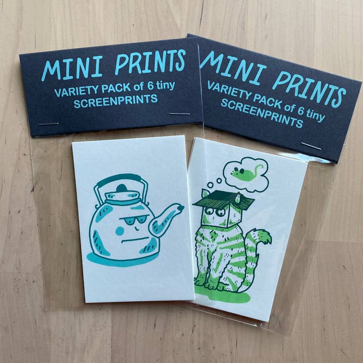 Mini-Prints! Kollektion 3 för wholesale av Stacey Malasky