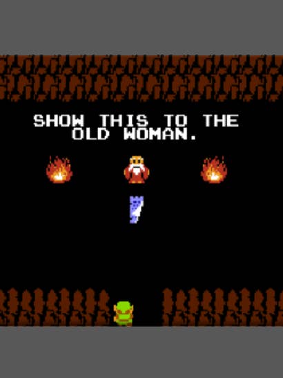 NES, ZELDA OLD WOMAN, Magnet, Button, Mirror, Game, NINTENDO for wholesale by Ba Ba Buttons