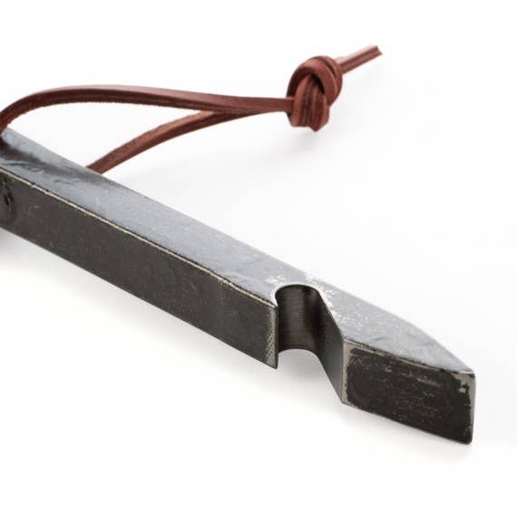 Railroad Spike Bottle Opener