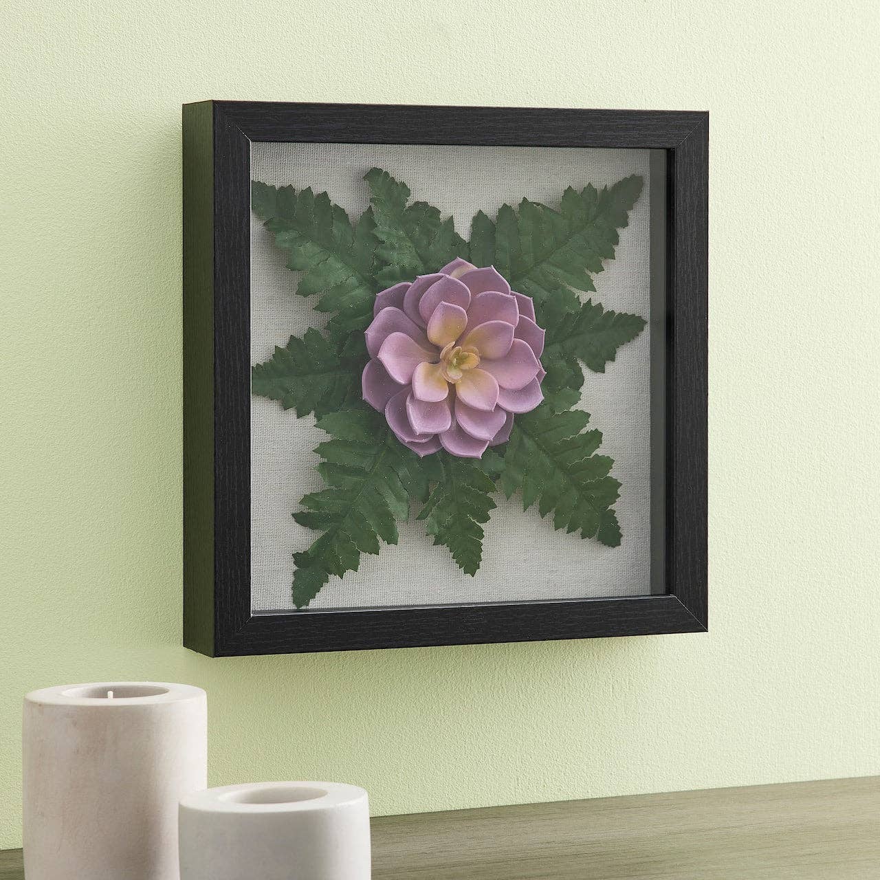 Guzel Handcrafts - Wholesale Picture Frame - Black Belmont Shadow Box By Studio Décor® -- 9" x 9" Shadow Box4