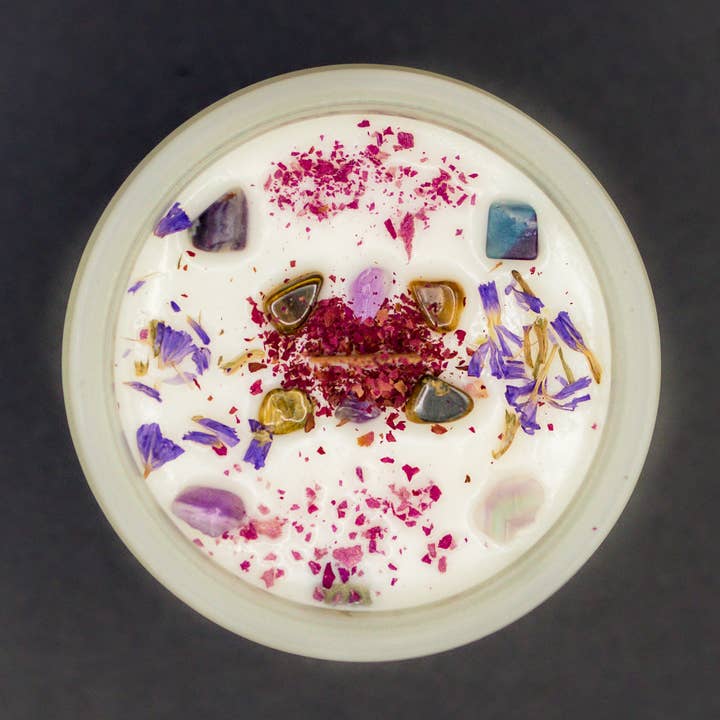 Optimism Intention Candle for engroshandel hos The Saged Wick