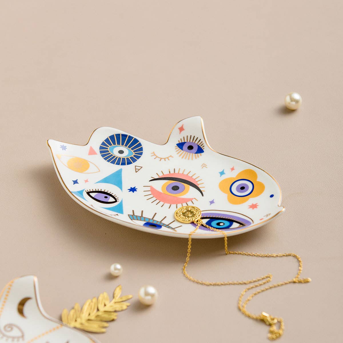 Gypsy Soul - Wholesale Jewelry Dish - Unique Evil Eye Protection Jewelry Dish - 6 Pcs2