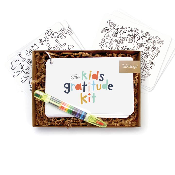 Journal - The Kids Gratitude Kit and other Purchase Wholesale white crayons. Free Returns & Net 60 Terms on Faire trending on Faire.