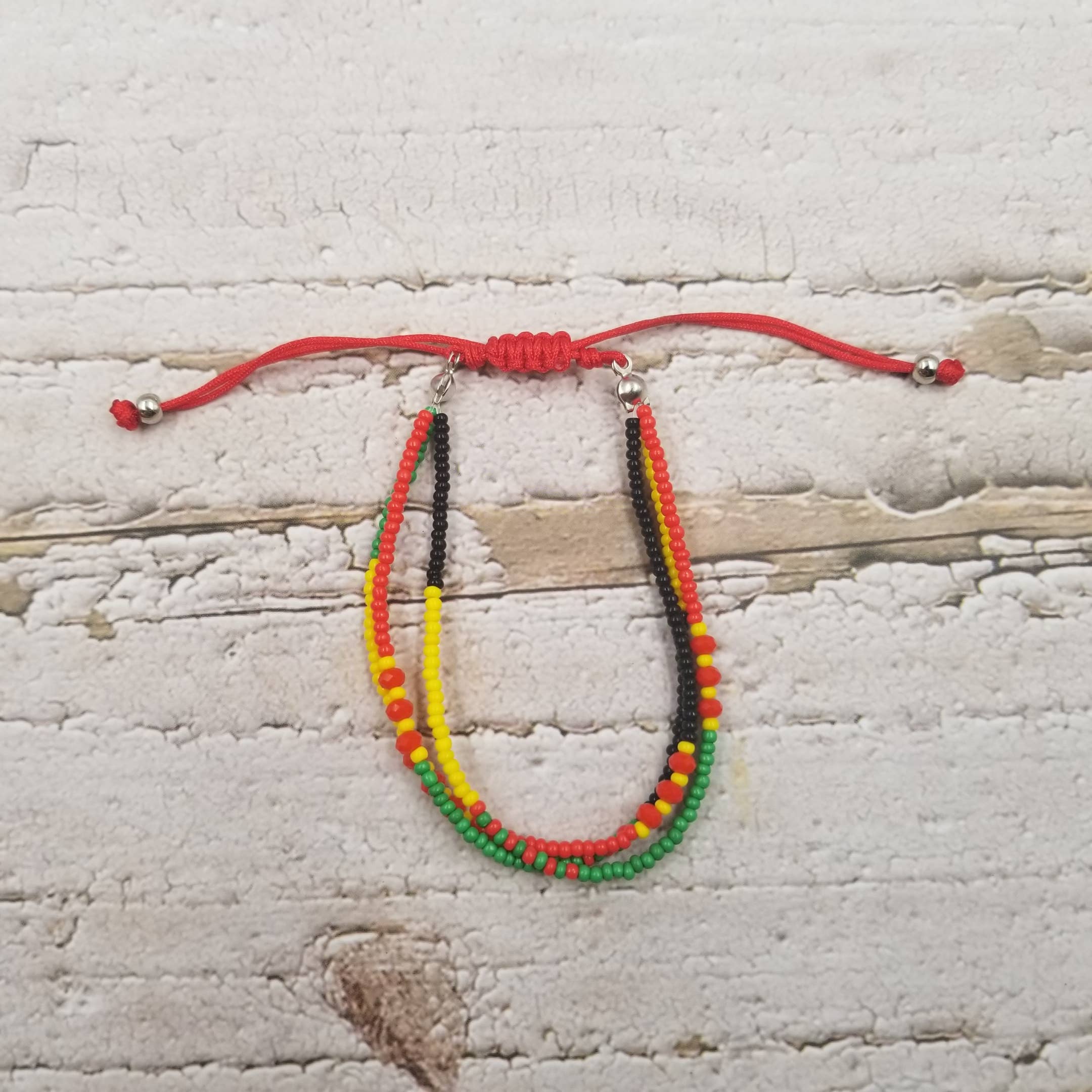 Treasure Wholesale - Wholesale Beaded Bracelet - Boho Layered Colorful Beads Bracelet5