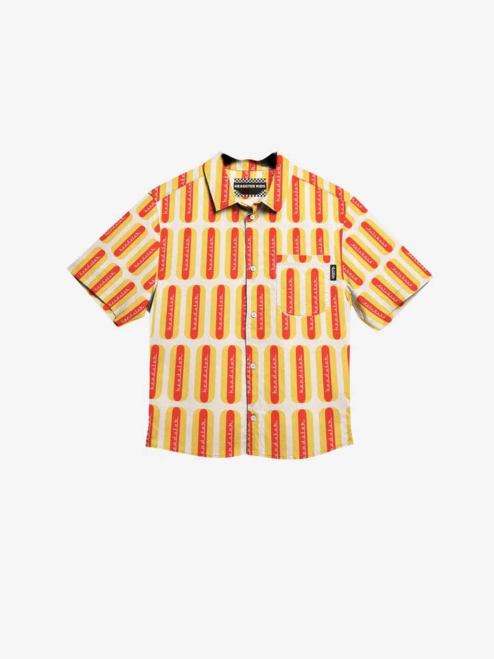 Take-out Button Up Shirt for wholesale by Headster Kids