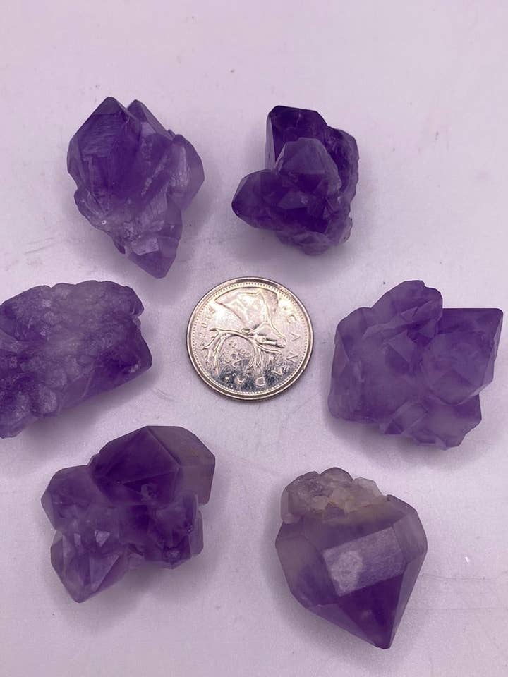 Amethyst Mini Clusters (L) for wholesale by Moonbeam Healing