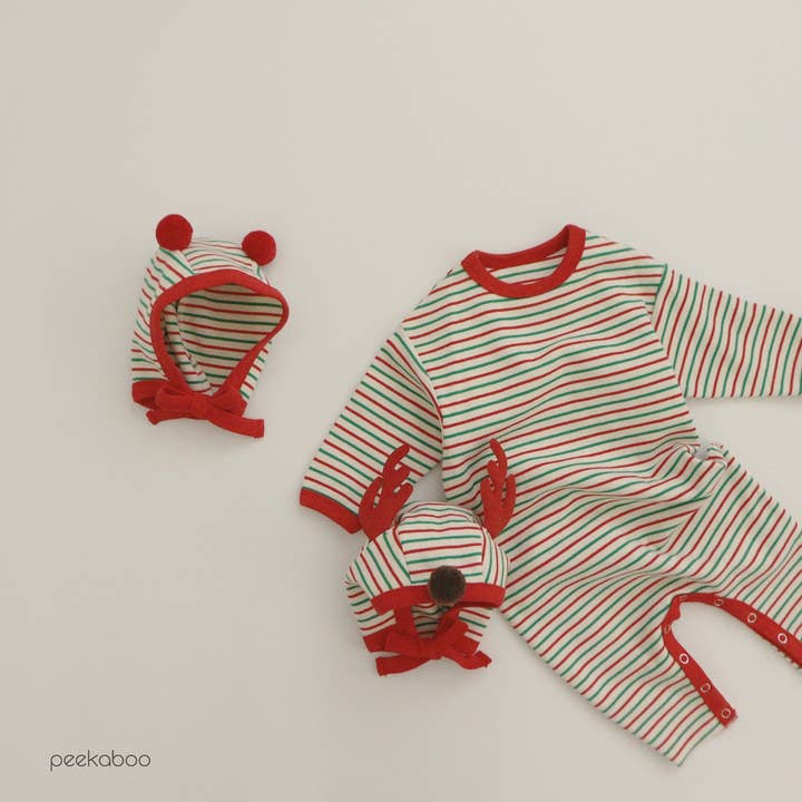 peekaboo – Engroshandel Bodysuit - Baby – Unisex jul baby bodysuit sæt4