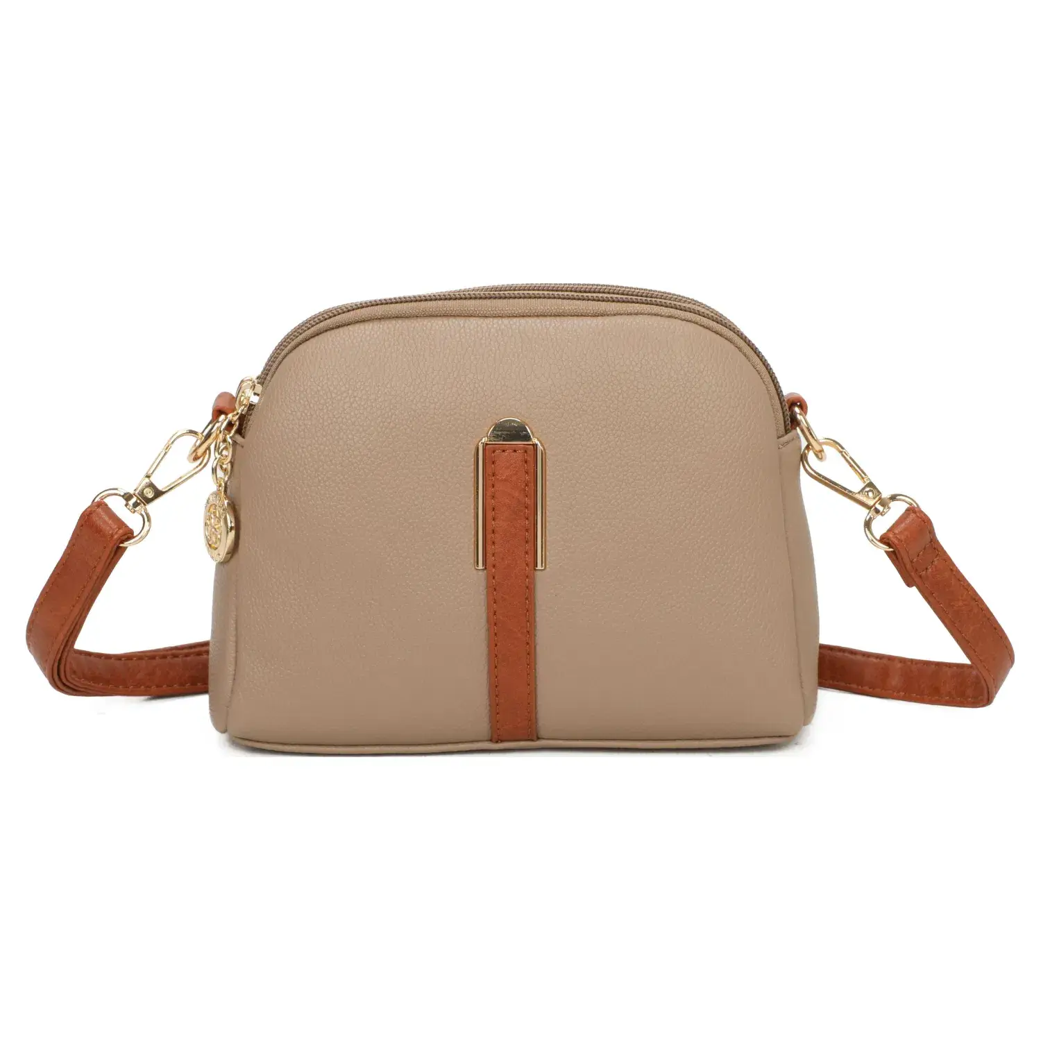 Superbia – wholesale Crossbody bag – Women's – Superbia Small Two-Zippers Shoulder Bag Cross Body Bag-93235