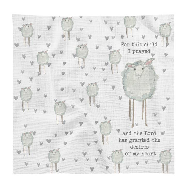 French Graffiti - Vendita all'ingrosso Copertina avvolgente - Neonati - Fascia di agnello