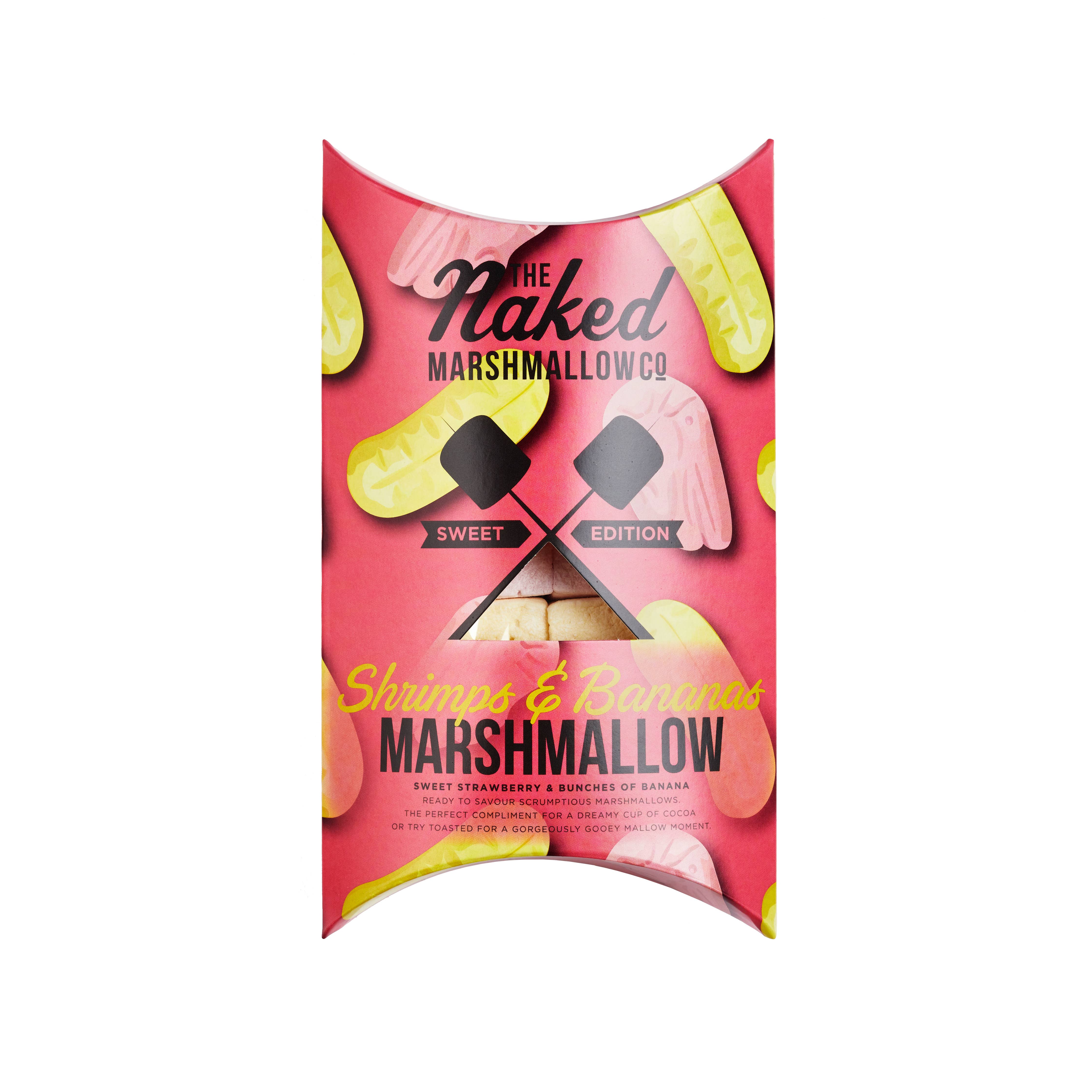 The Naked Marshmallow Co. - Vente Guimauve - Guimauves gourmandes aux crevettes et à la banane1