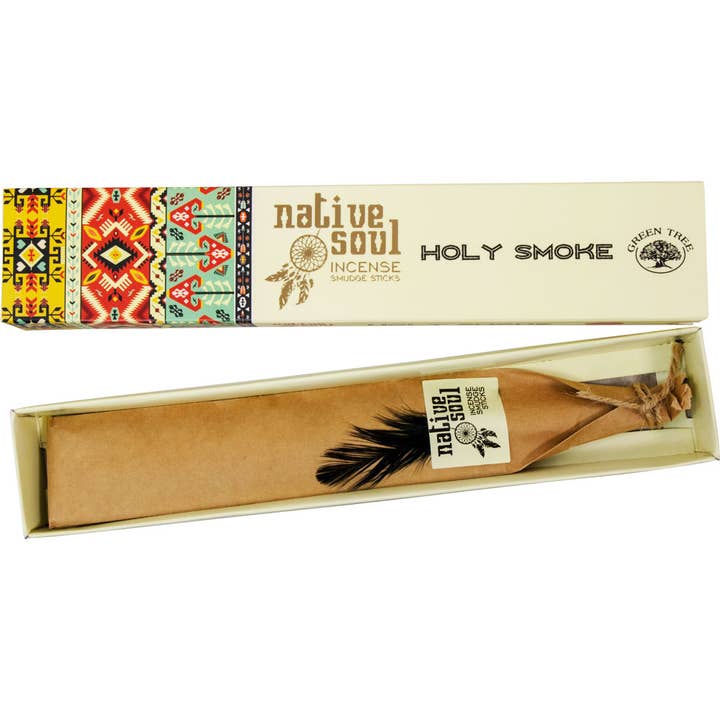 Kheops International - Wholesale Incense - Native Soul Incense 15 Gr - Holy Smoke (Pack of 12)
