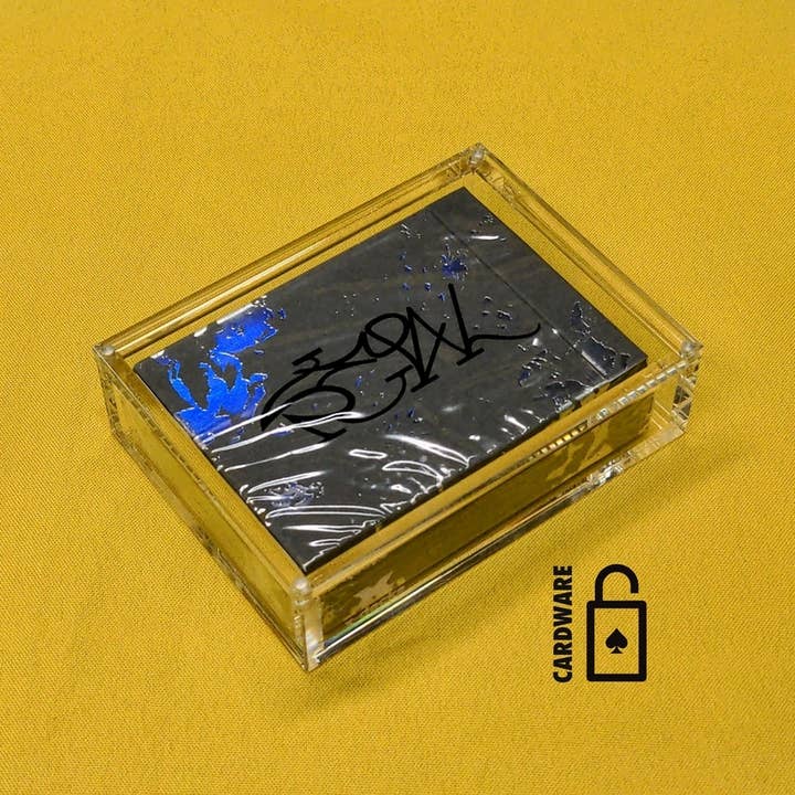 X-Decks - Wholesale Display Case - Cardware Archival UV Resistant Acrylic Playing Card Display Case (1 Deck)1