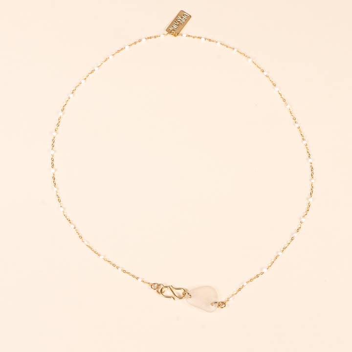 Collana in vetro SSS per la vendita all'ingrosso da parte di Atelier Deux Mains