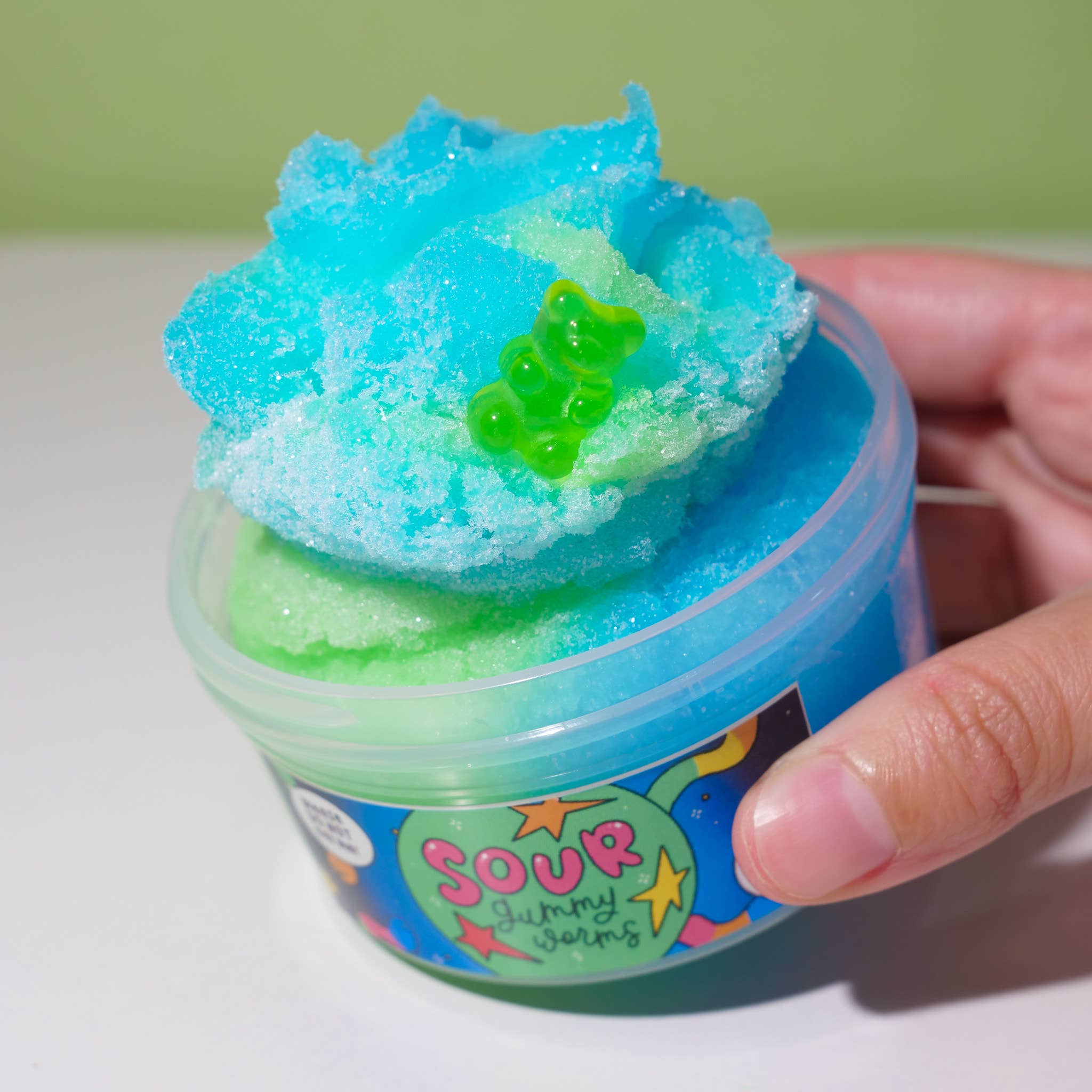 Sonria Slime LLC - Wholesale Putty/slime – Child - Sour Gummy Worm Slime Toy1