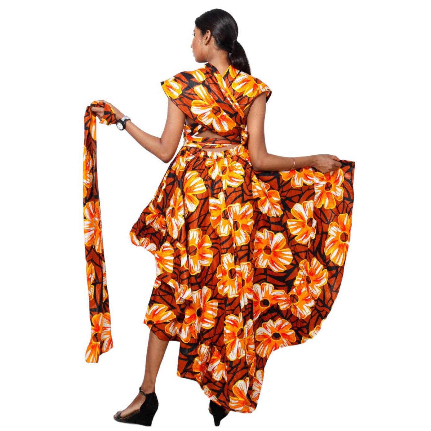 African Stars - Wholesale Dress - Women's - Women's Skirt/Dress Multi Wear Style -- FI-313655