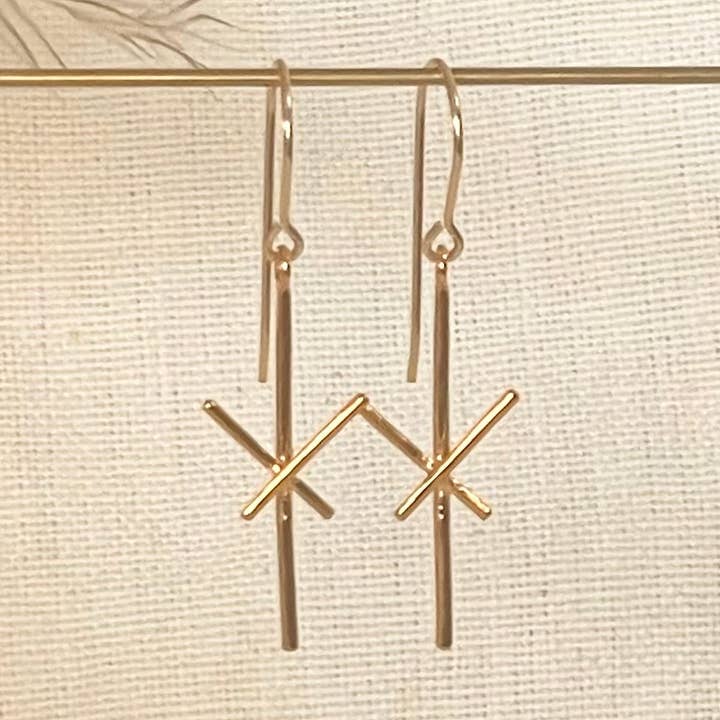 Starlight örhängen för wholesale av Grace & Flux LLC