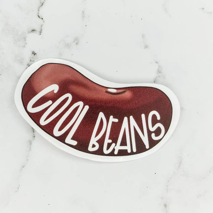 Hales Yeah Design - Wholesale Sticker - Cool Beans Vinyl Sticker