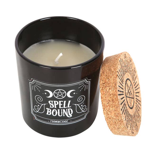 Something Different Wholesale - Wholesale Jar/Filled Candle - Spell Bound Frankincense Gothic Candle