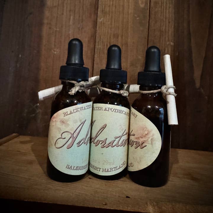 Blackwater Apothecary - Wholesale Meditation Supplies - Adoration Ritual Oil for Self-Love & Empowerment – 1oz 0