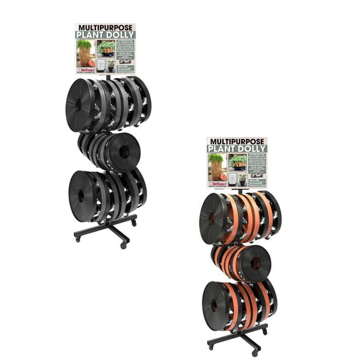 DeVault DEV8000 32-Piece Plant Dolly Tree Display Stand for wholesale by DeVault Enterprises