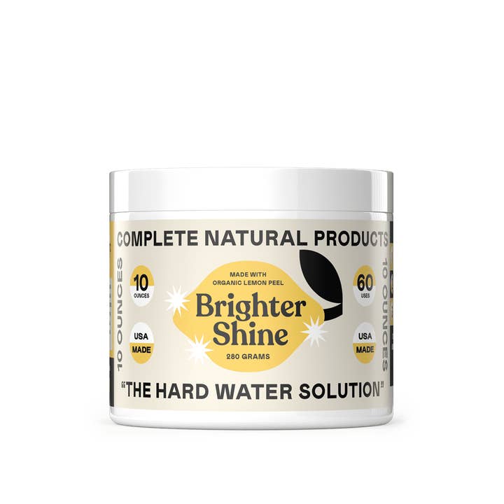 Complete Natural Products - Wholesale Dish Soap - Brighter Shine - 8oz Natural Dishwasher Additive & Hard Water Cleaner