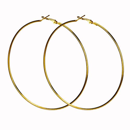 EHAWA - Vente Créoles - Créoles 90 mm, couleur or0