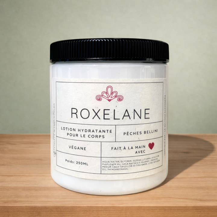 ROXELANE hydraterende lotion Bellini perziken voor wholesale door La Sultana