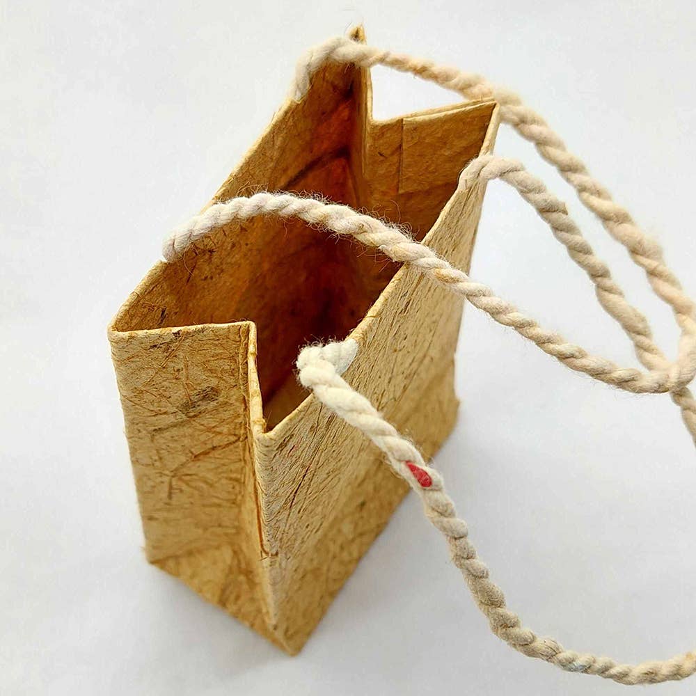 VIE - Vente Pochette cadeau - Sac cadeau en papier de mûrier, 7x10x4 cm, à l’unité2