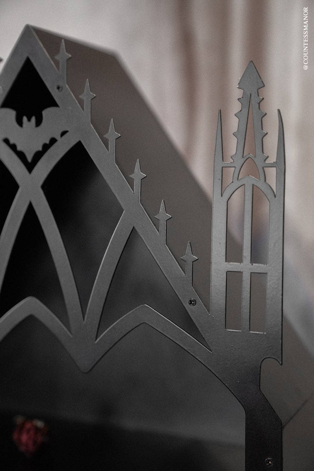 vampirefreaks - Vendita all'ingrosso Mensole da parete - Mensola ad Arco a Forma di Pipistrello della Cattedrale Gotica6