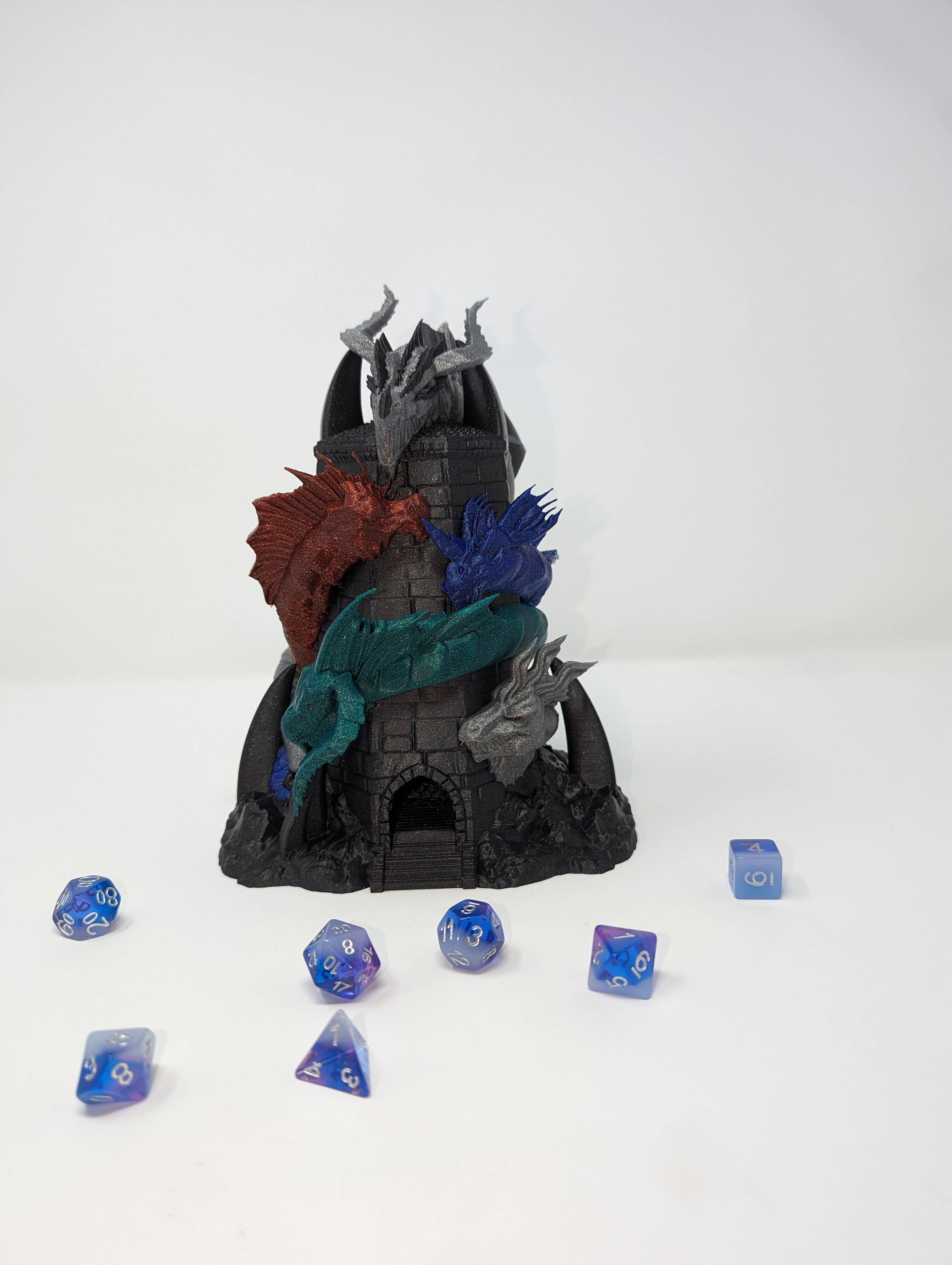 Giant Turtle Creations - Wholesale Dice - Tiamat Dice Tower - Dice Roller2