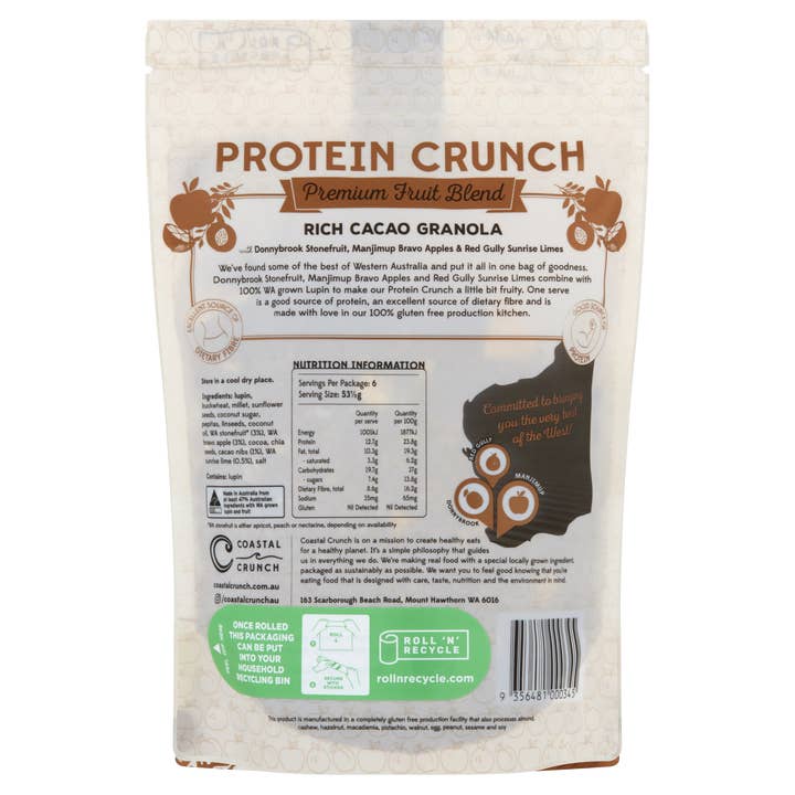 Coastal Crunch - Wholesale Granola - Rich Cacao Premium Fruit Blend Protein Crunch Granola3