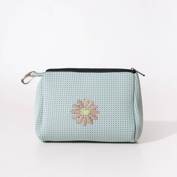 ESSENTIAL POUCH MINTY GREEN - DAISY for wholesale by Pop Ups Brand