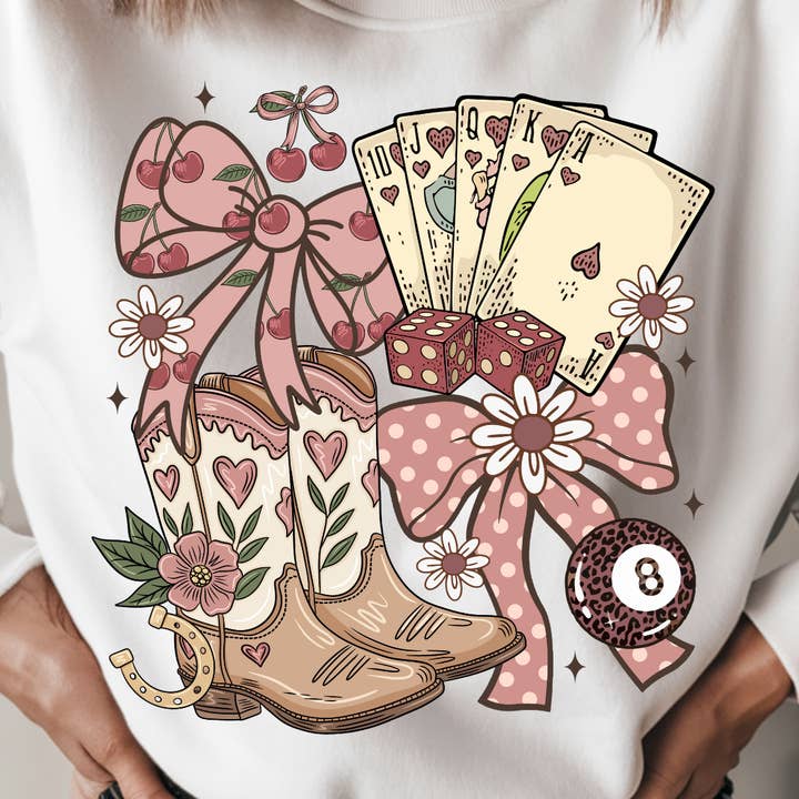 EVERYTHING PINK WESTERN DTF TRANSFER for wholesale by Remi Lee Transfers