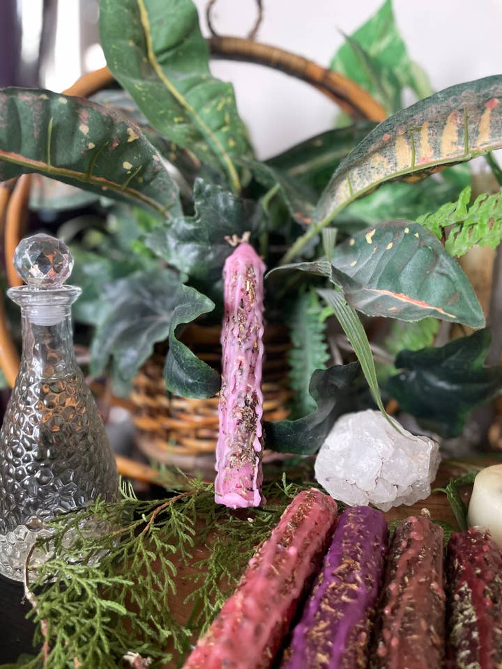 Divine Feminine Intention Candle for wholesale by Wholesomeology