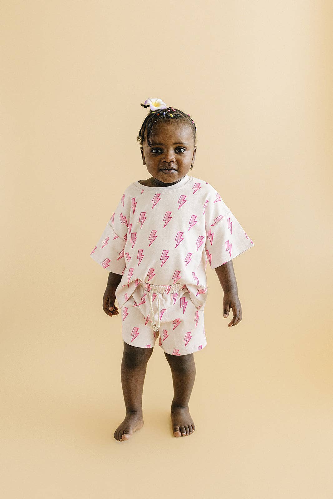 Lucky Panda Kids - Wholesale Top & Short Set - Kids - Shorts Set | Pink Bolts2