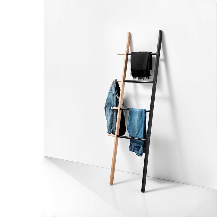 Gruppo F.T - Wholesale Coat Rack - BING wooden towel ladder