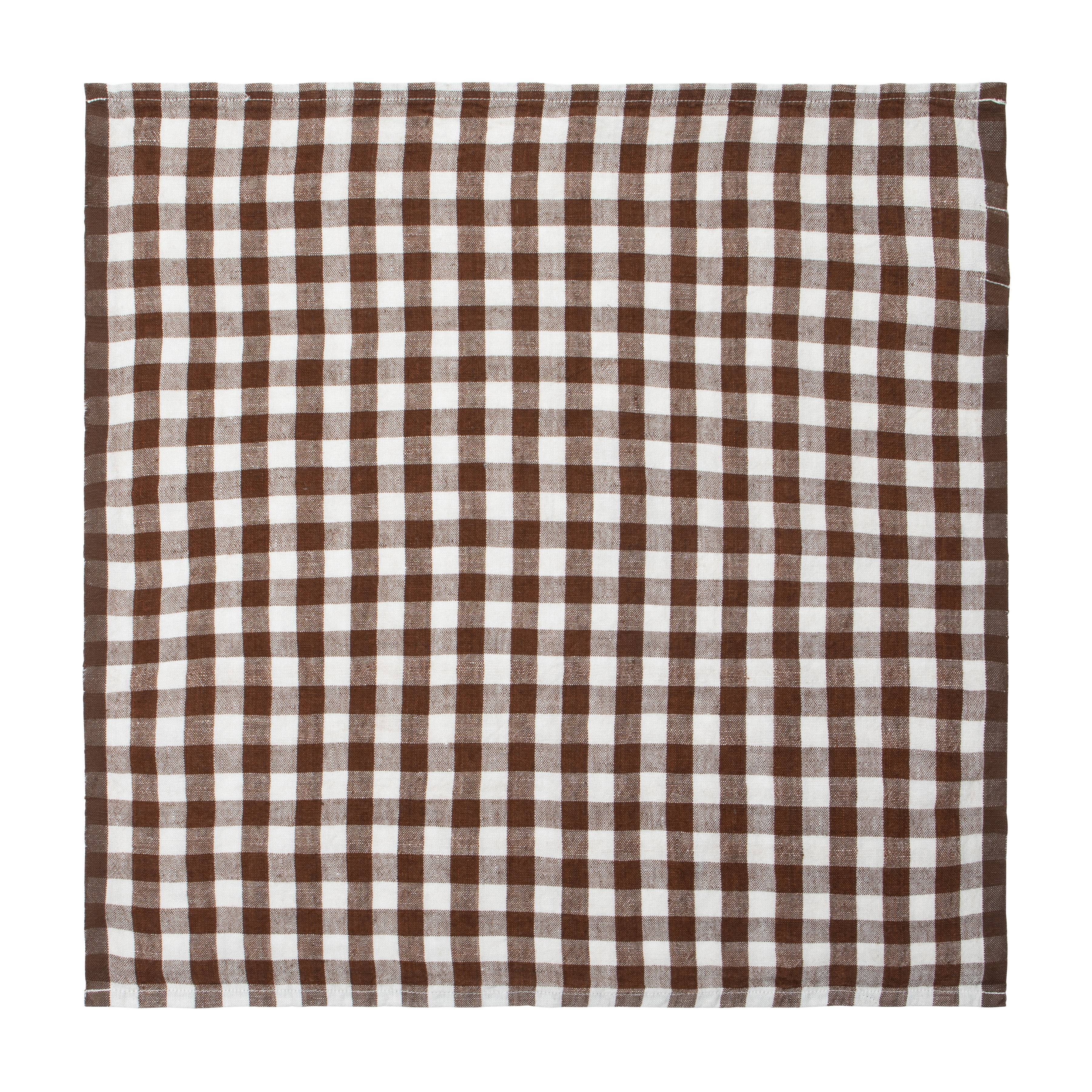 Caravan Home - Wholesale Dinner & Cloth Napkin - Picnic Napkin 20x20 - Walnut - Set of 42