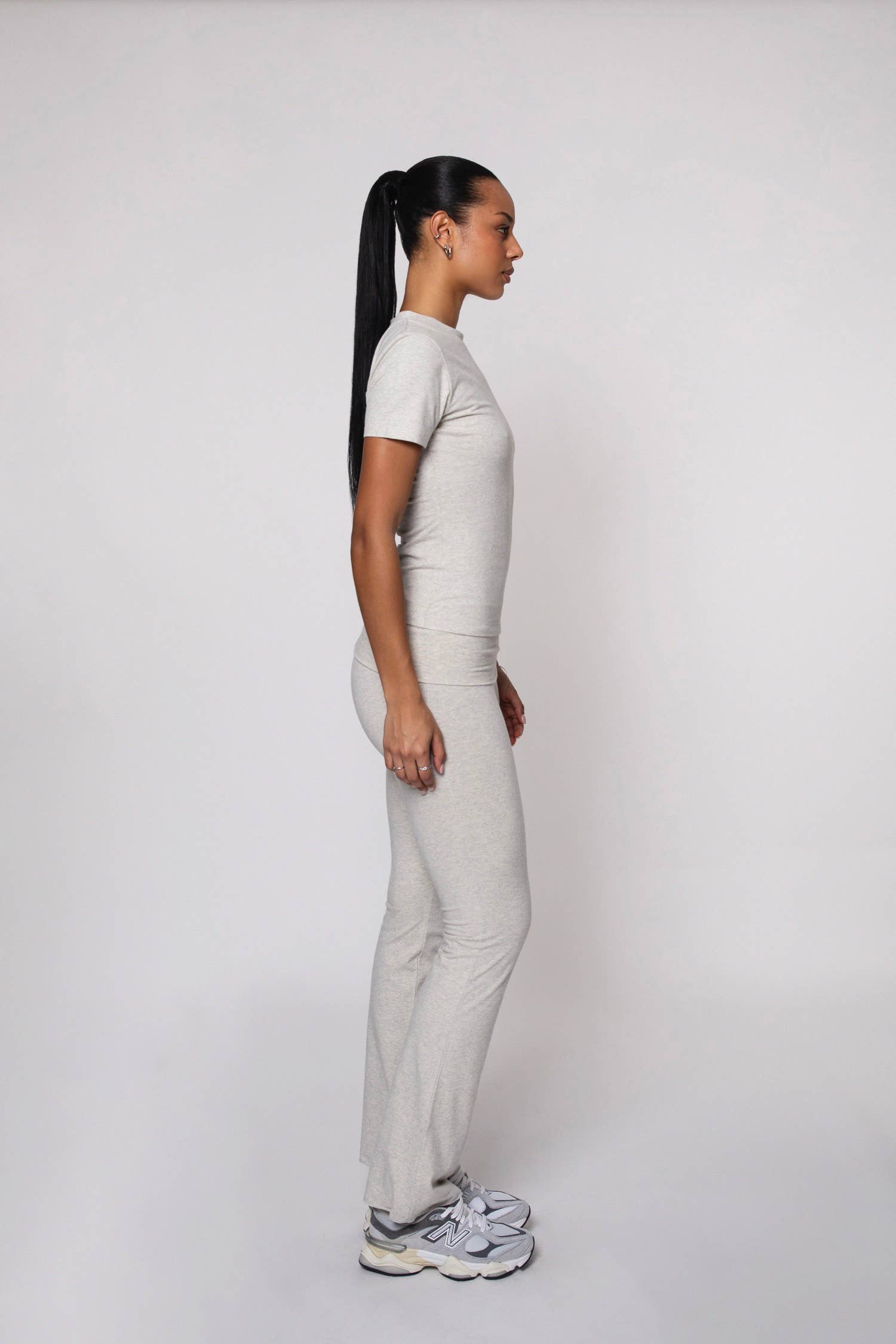 Grigio chiaro T-shirt Bandha a maniche corte in vendita all'ingrosso su Faire3