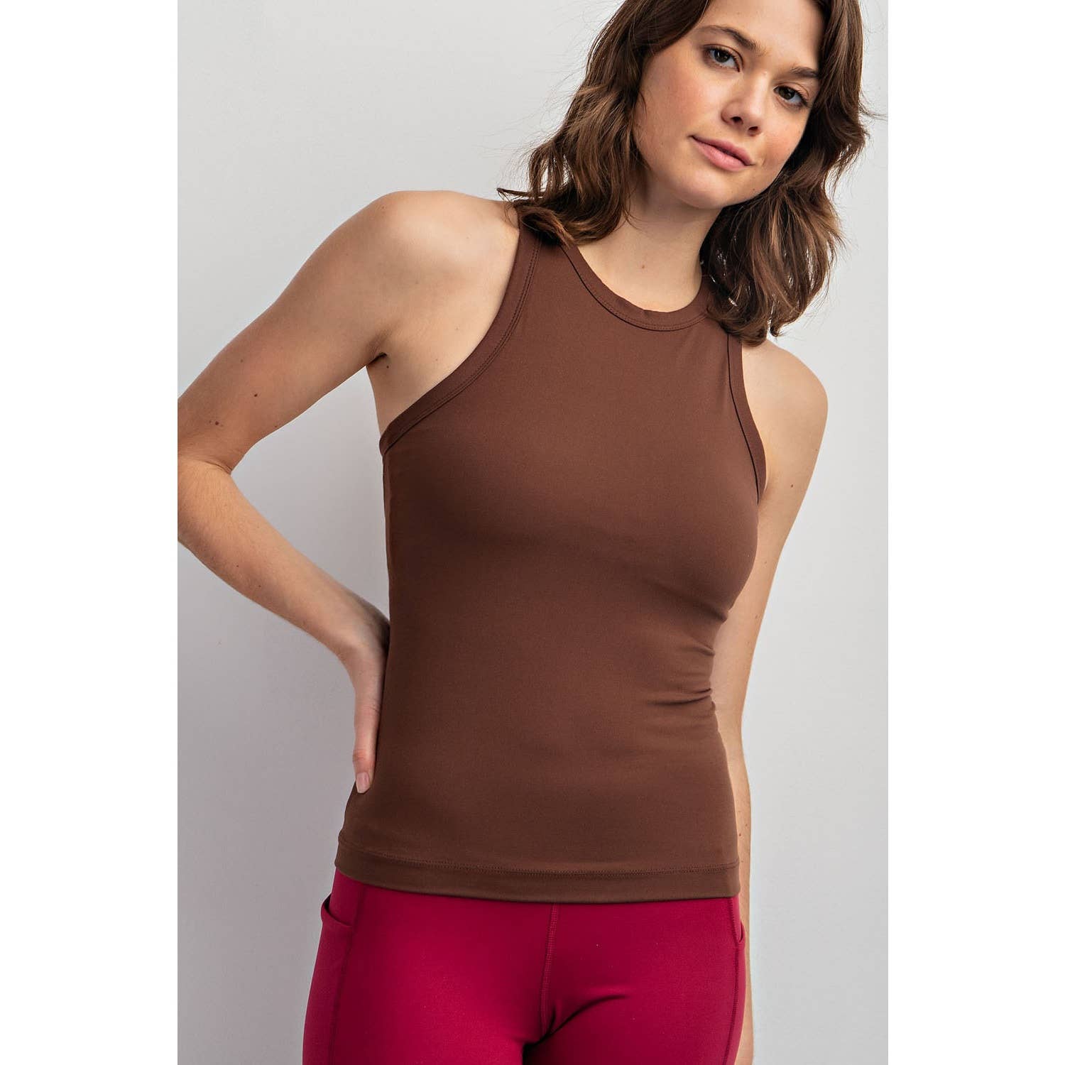 Rae Mode - Wholesale Tank Top - Women's - BUTTER SLEEVELESS RACER BACK TANK TOP15