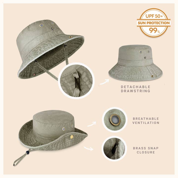 ChoKoLids - Wholesale Bucket Hat - Men's - CHOK.LIDS Wide Brim Bucket Hat41
