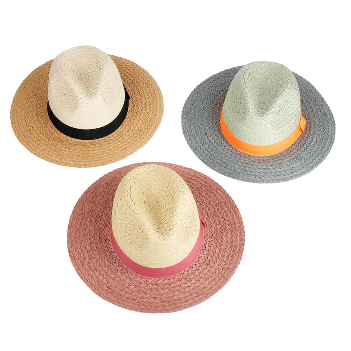 Color of Panama, two-tone for wholesale by The Pathz - Hats, Bags & Lifestyle
