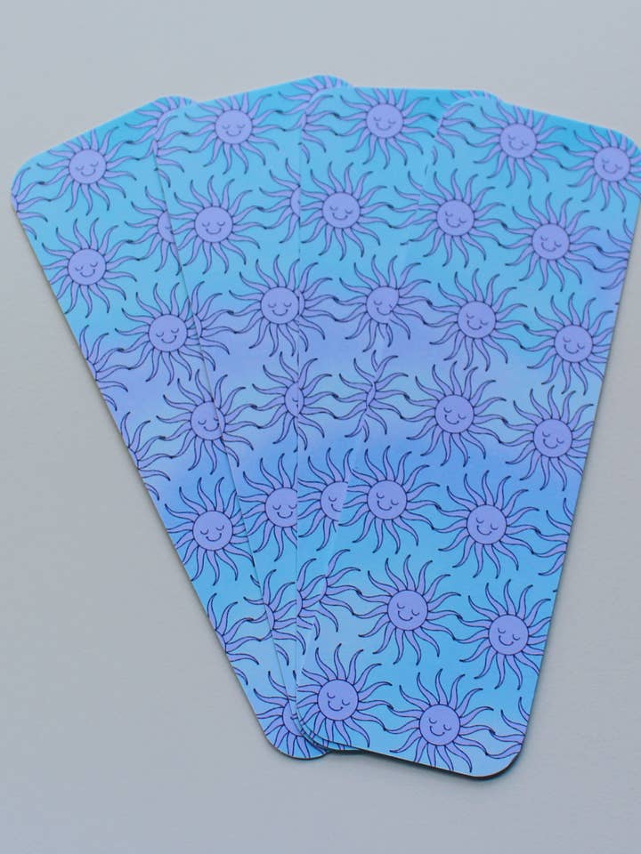 Segnalibro Purple Sun and Gradient per la vendita all'ingrosso da parte di Cosmic Paper Studio