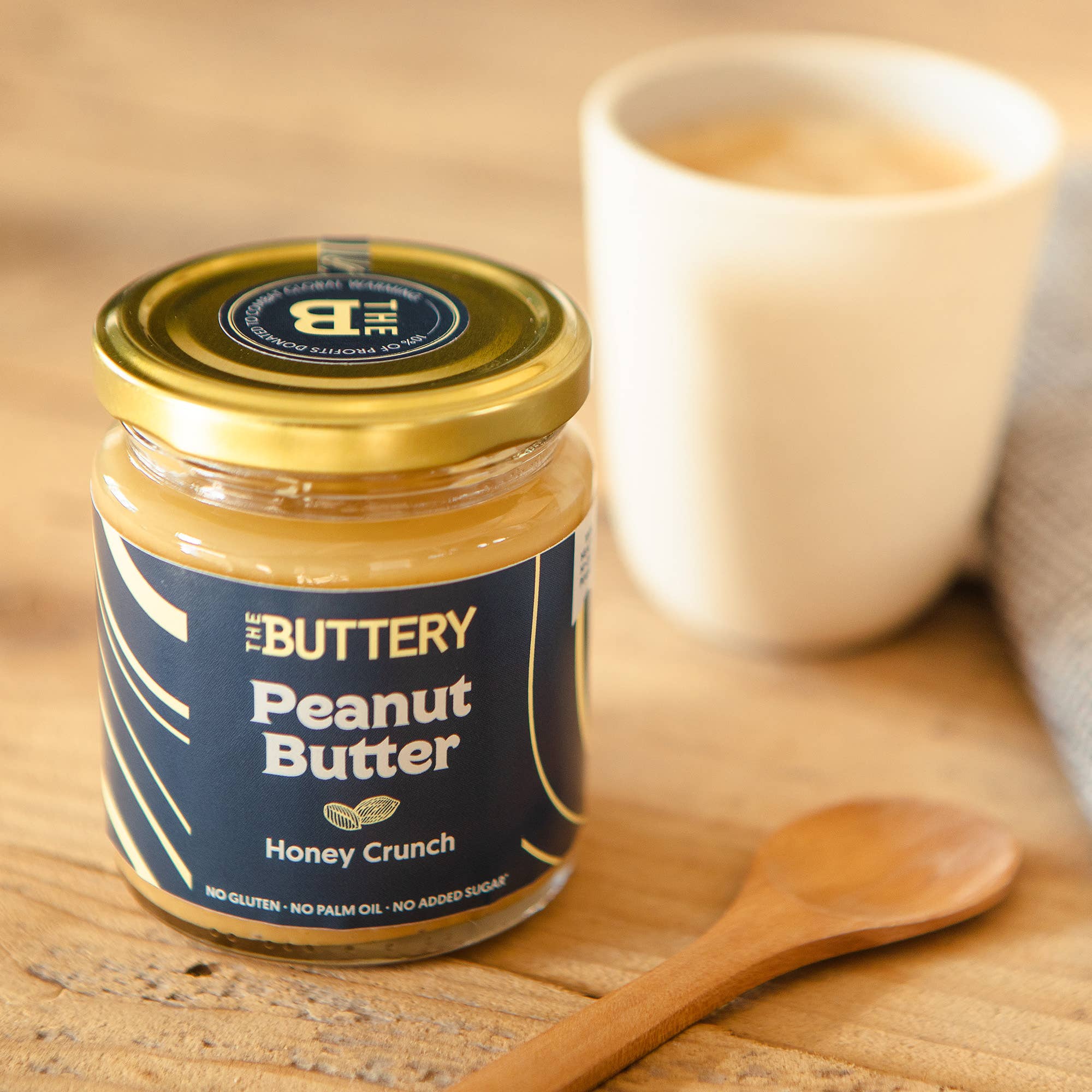 THE BUTTERY - Vente Beurres de noix - Beurre de Cacahuète Gourmet Miel Croquant – 40g2