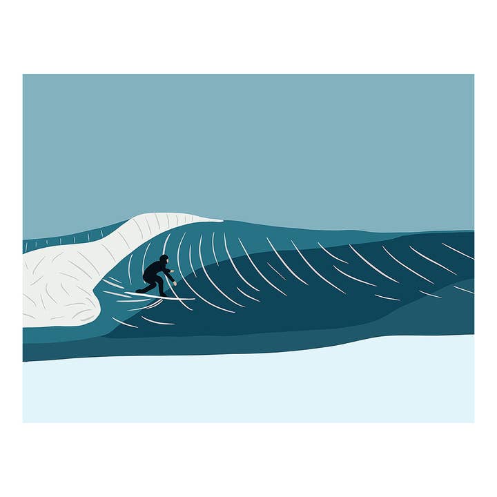 Läufer | 8x10 Surfkunst-Druck für den Großhandel von Muted Colors