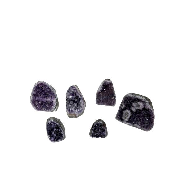 Craftstones – Großhandel Spiritueller Stein/Kristall – Basis B im Drusenschliff aus Amethyst