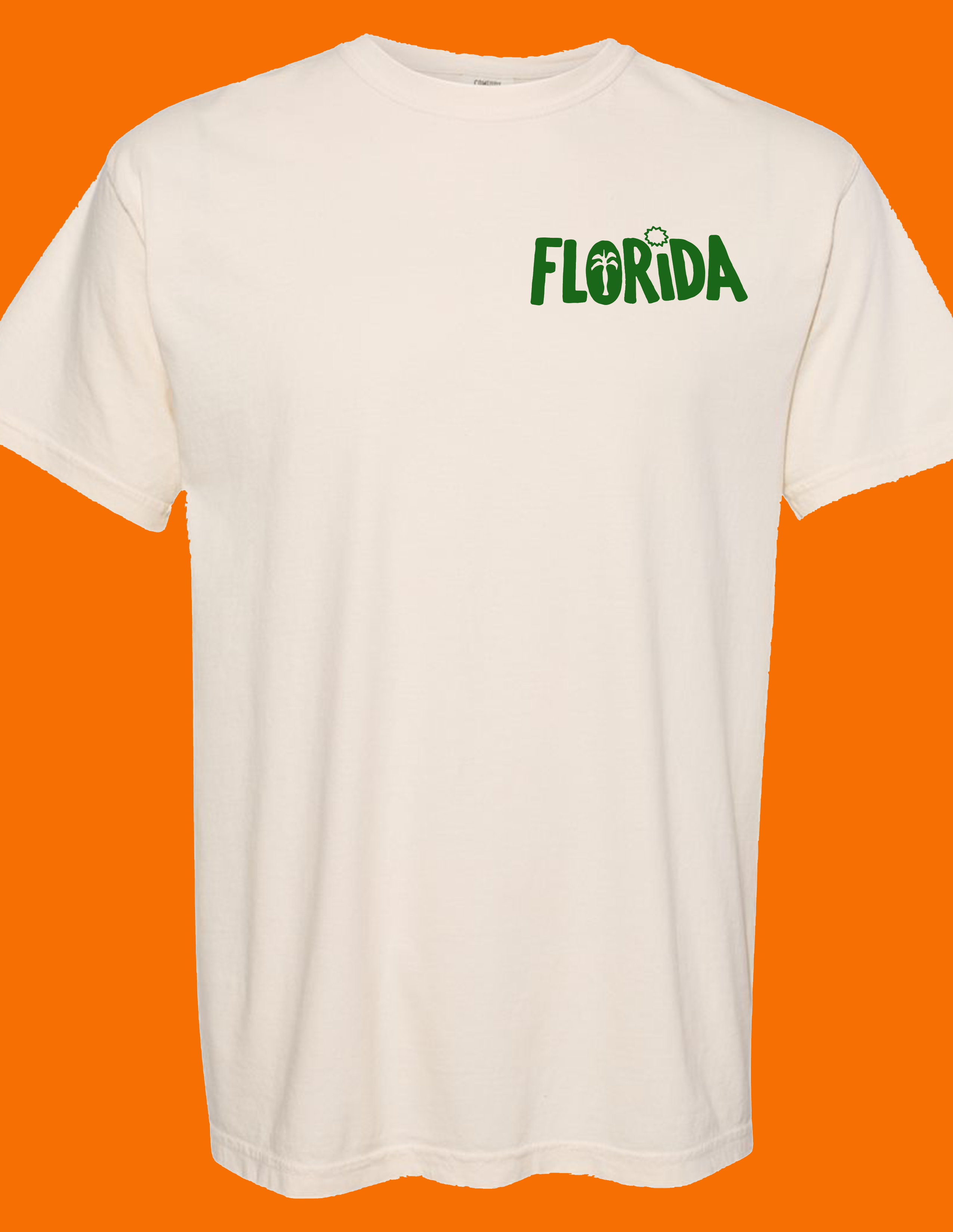 5801 Print House - Wholesale Screen Printed T-Shirt - Unisex - Custom Florida Map T-Shirt15