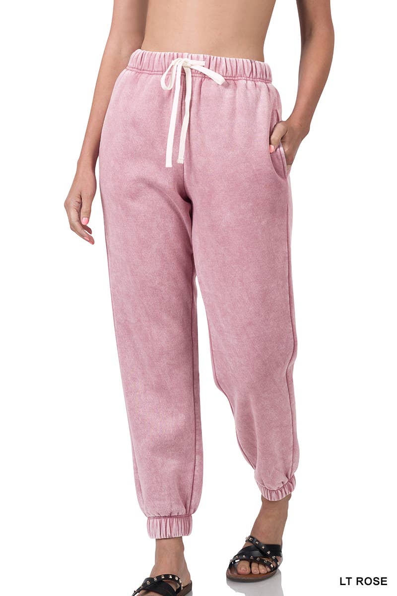 42POPS - Wholesale Lounge Sweatpants/Joggers - Women's - "..Wash Fleece Sweatpants With Pockets11