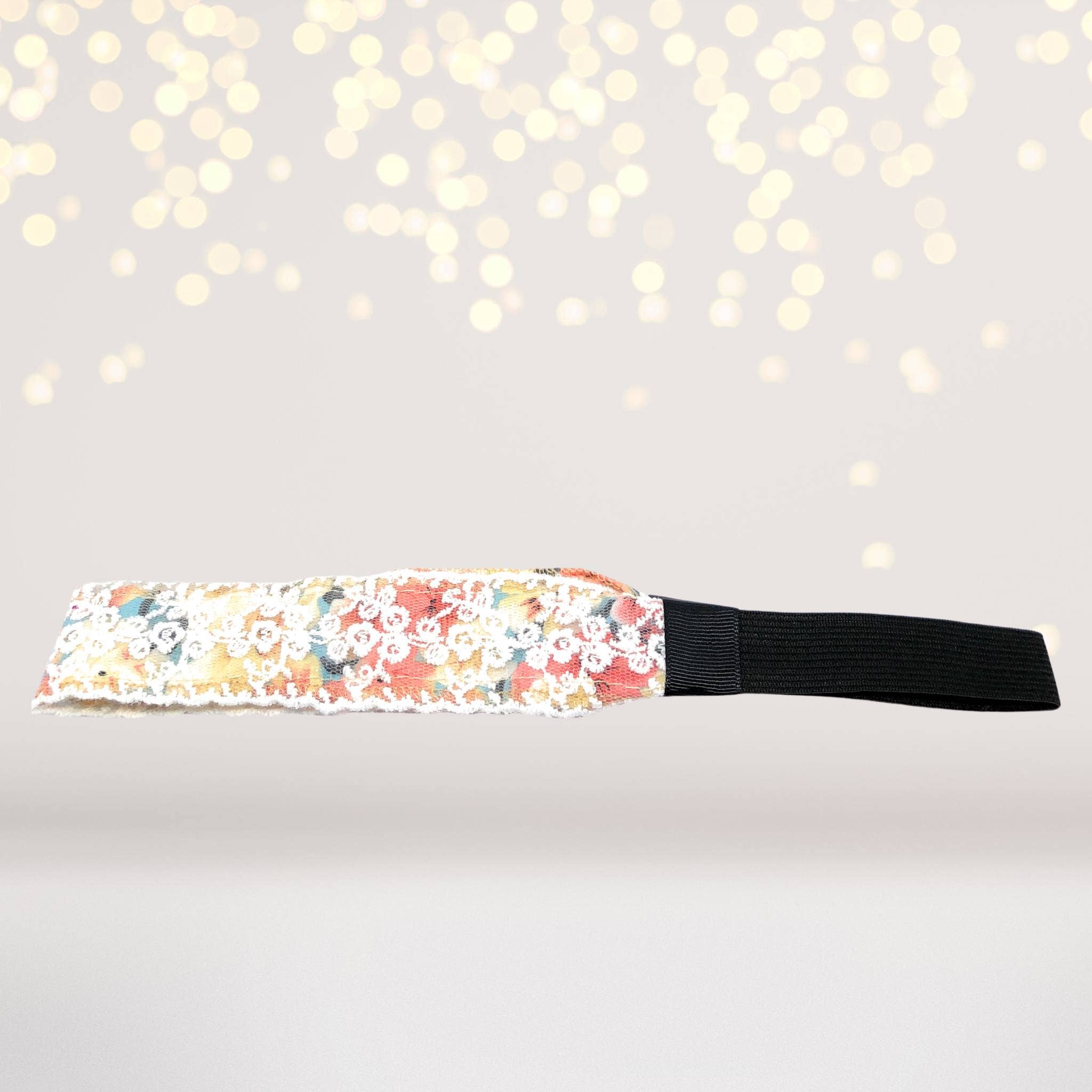 Chicky Chicky Bling Bling – Engroshandel Pandebånd - Børn – Piger Vintage Floral Blonder Pandebånd3